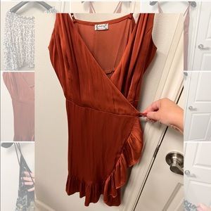 Free People Mini Wrap Dress
